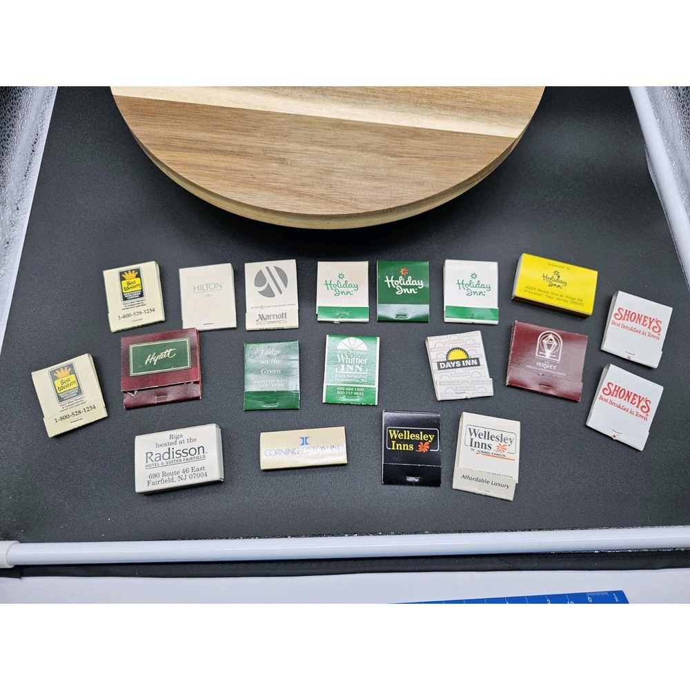 Vintage Lot Of Matchbooks Hotel & Motels